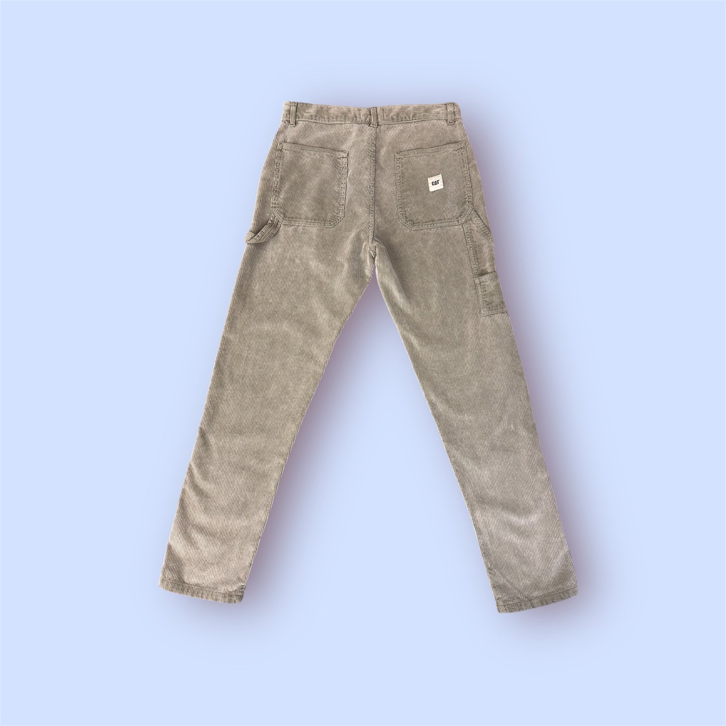 Pantalone work in velluto